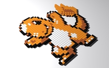 pokemon blocks pixelart charmander 1920x1182 wallpaper 